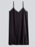 שמלת מיקרו תחרה SECOUND SKIN בצבע שחור